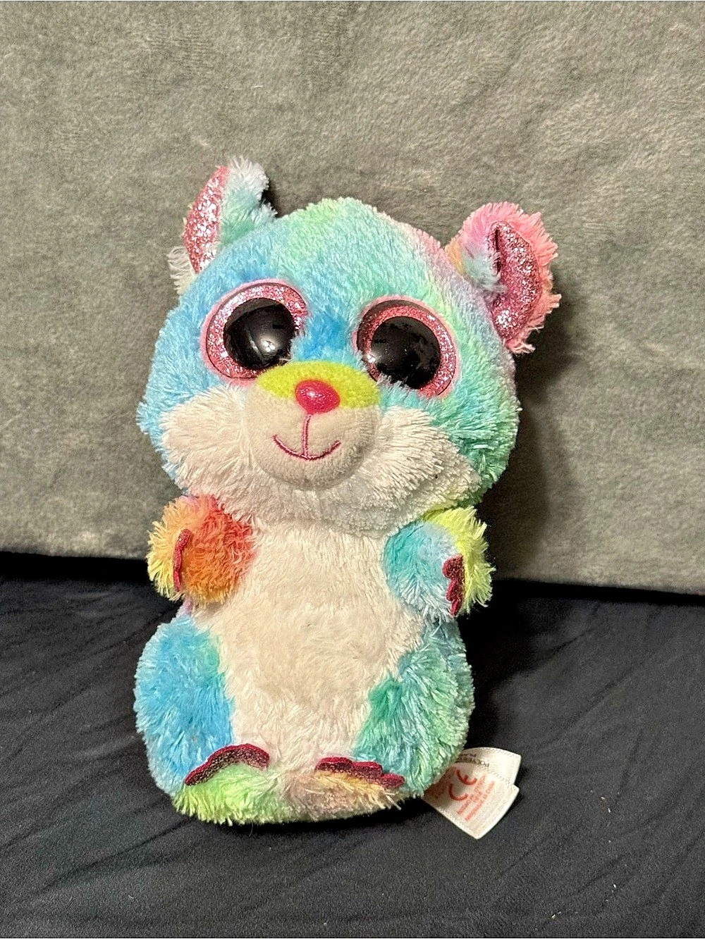 Ty Rodney the Hamster Multicolor Plush